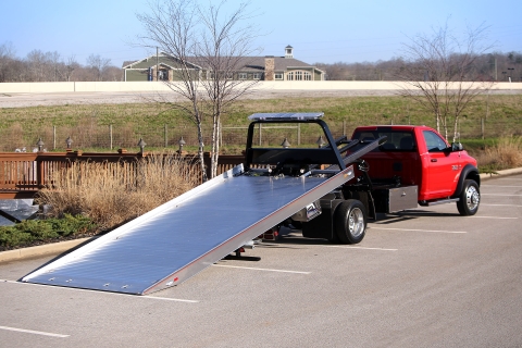 red century 10 series carrier with aluminum deck slid back