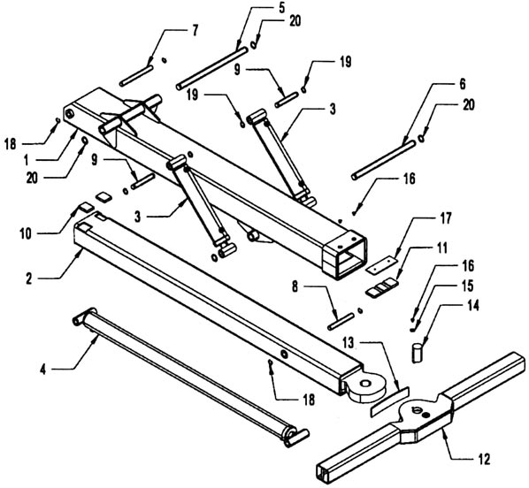 Chevron, Inc. - Series 10 Carrier - Wheel Lift