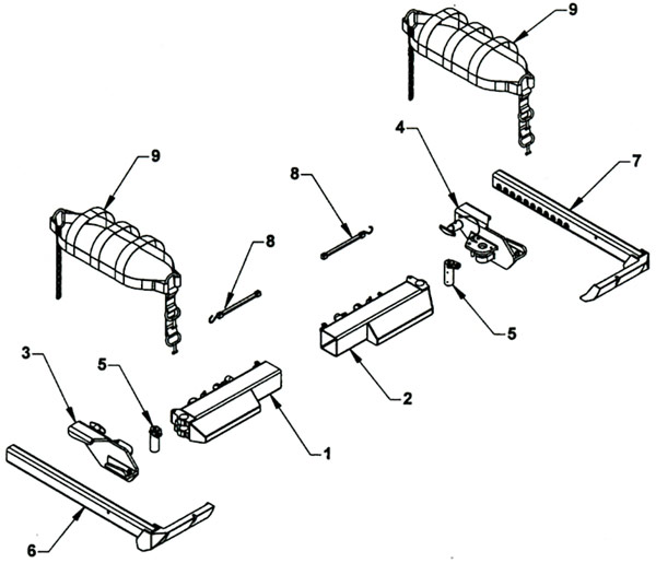 Chevron, Inc. - Series 10 Carrier - Pivot Wheel Grids and L-Arms