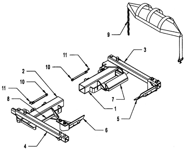 Chevron, Inc. - Series 10 Carrier - Wheel Lift / Backsaver