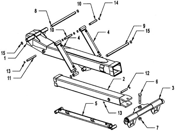 Chevron, Inc. - Series 14 Carrier - Hitch Components