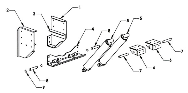 Chevron, Inc. - Series 16 Carrier - Tilt Cylinder Components