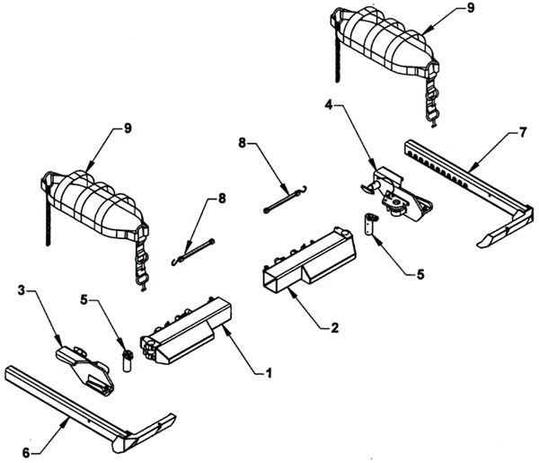 Chevron, Inc. - Series 20 Carrier - Pivot Wheel Grids and L-Arms