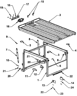 Chevron, Inc. - Series 20 Carrier - Cab Carrier Components