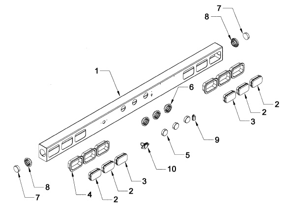 Chevron, Inc. - Series 30 Carrier - Tail Light Components