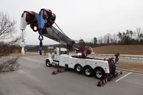end of the extended boom of the century 1150 rotator