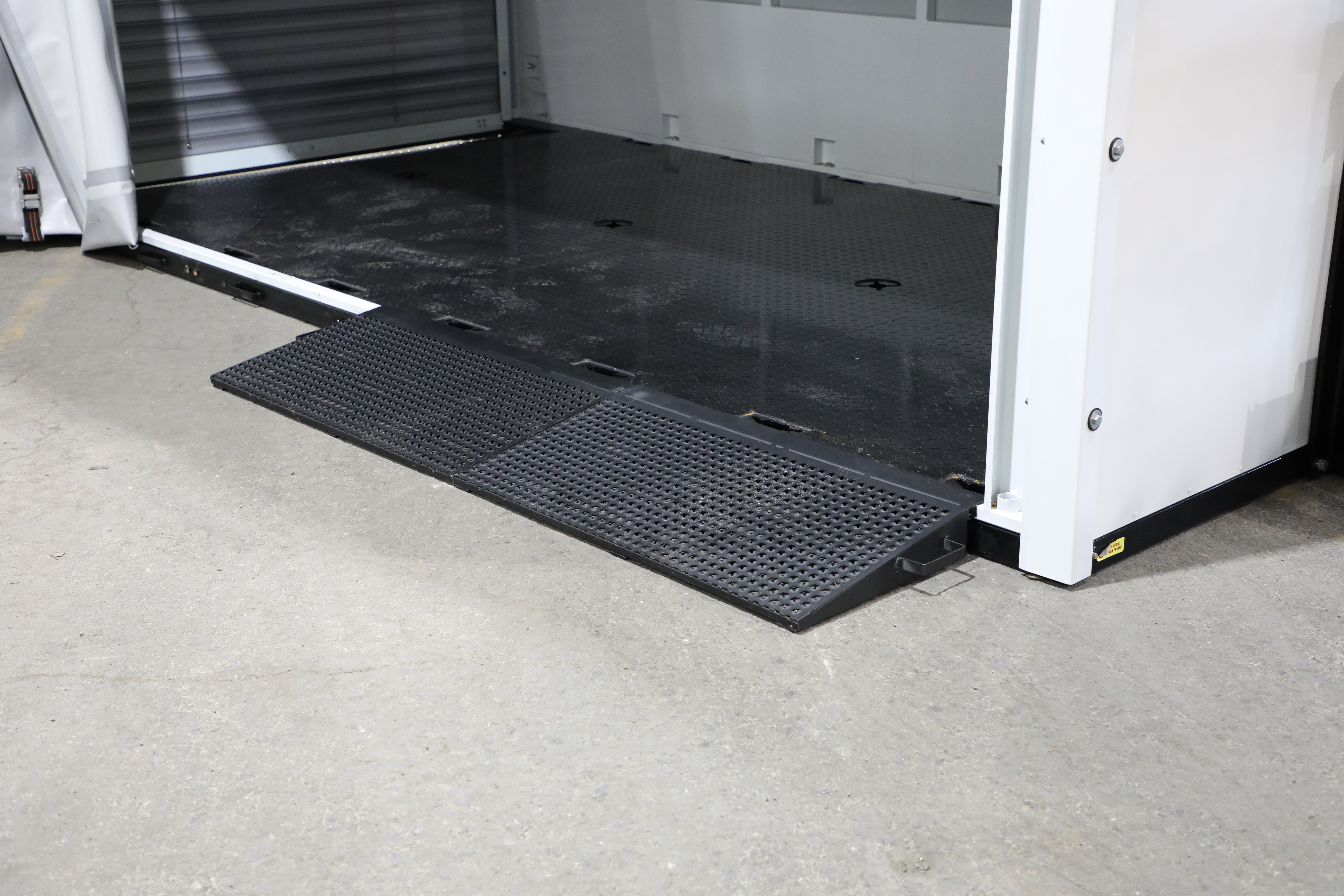 The Titan® C-Series Covered Deck removable ramps