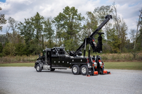 Vulcan® V-70 Heavy-Duty Integrated Wrecker w/3rd Winch Option