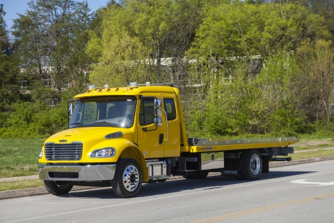 Century 12-Series LCG Right Approach on a Freightliner M2 chassis