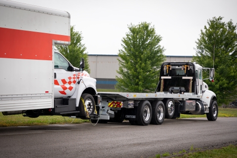Century 30 & 40 Series LCG towing a U-Haul Truck