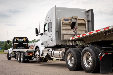 Century 30 & 40 Series LCG towing a tractor and trailer