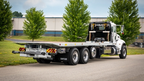 30 series industrial carrier with galvanized and wood deck with heavy duty 3 stage underlift