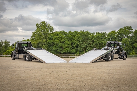 Century 12 series aluminum bed with slidewinder winches