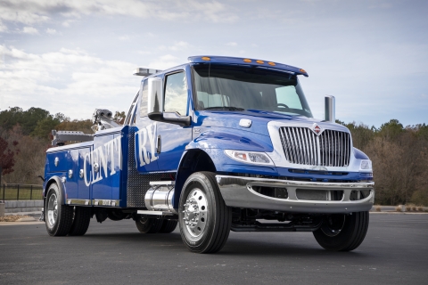 Century 3212 16-Ton Wrecker on an International Truck Chassis