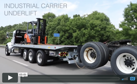 Heavy-Duty 3-Stage Underlift for (LWB) 30 & 40-Series Industrial Carrier