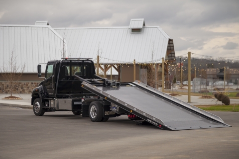 Chevron 12 Series LCG steel bed deployed