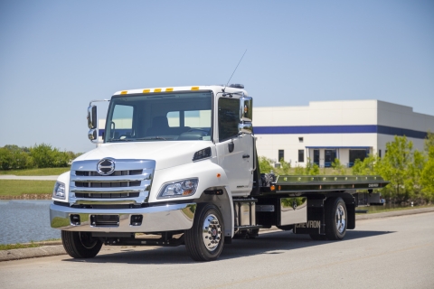 Chevron 12-series LCG with Loadrite 2 mounted on a Hino truck chassis