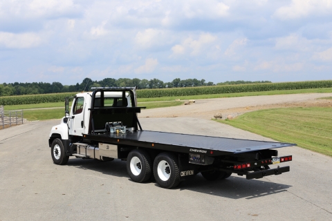 Chevron 30-Series Conventional Carrier with bed stowed