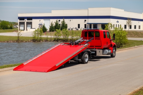 red vulcan 12 series lcg with bed deployed