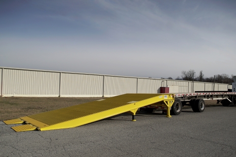 Need more warehouse loading docs.  Just get a Miller Industries Yard Ramp.