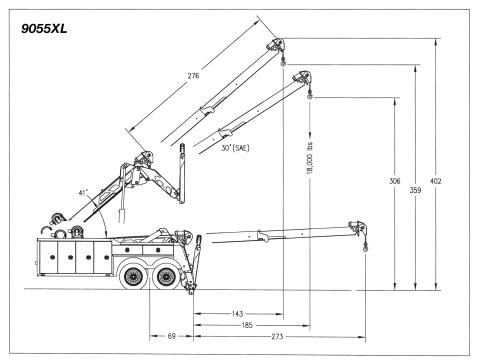 Century 9055Xl profile engineering diagram