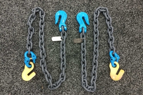 Frame Rail Chain and 5’ Trailer Plate