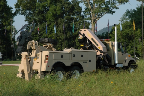 Passenger side view of the 4024 off road