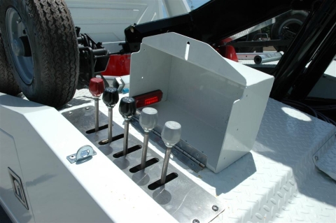 Image of the 806M Driver's side Controls