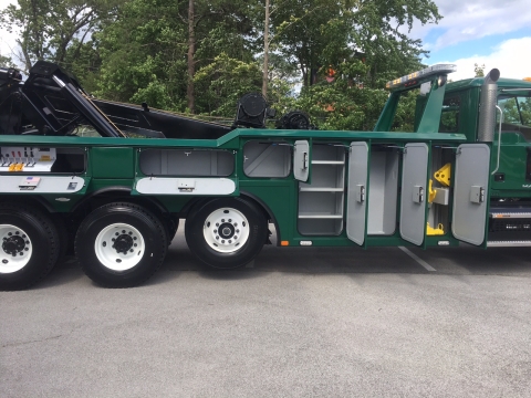 Image showing inside the passenger side tool boxes