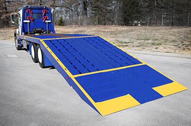 Titan Folding Ramp Flatbed