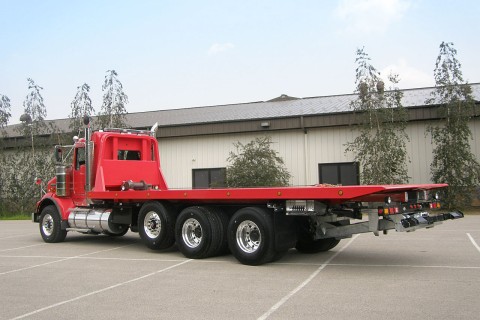 red century 40 series industrial carrier on a kenworth w900 chassis