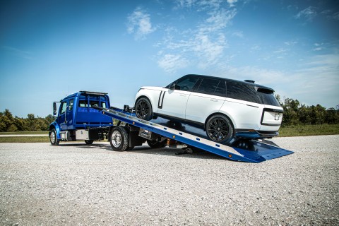 12 series lcg carrier with range rover loaded