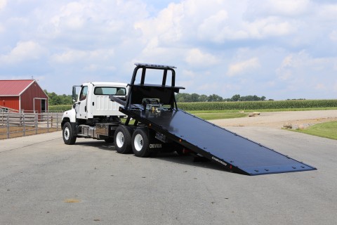 Chevron 30-Series Conventional Carrier with bed deployed