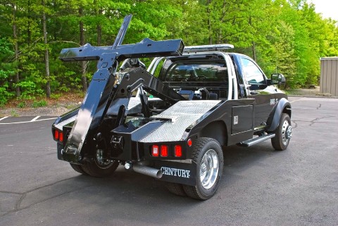 century express series gen 2 on a black ram truck chassis