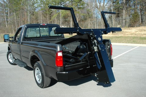 holmes 220 snatcher on a ford pickup trucks